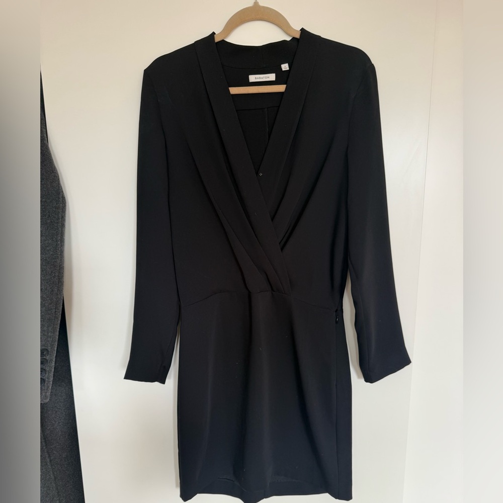Babaton Classic Black Long Sleeve Dress Size 6